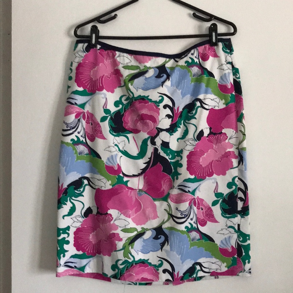 Talbots Floral Skirt